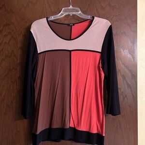 Colorblock Women's Top